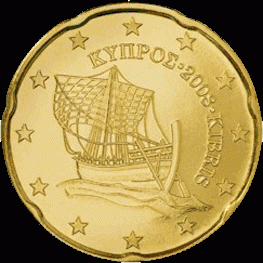 20 Cent UNC Cyprus